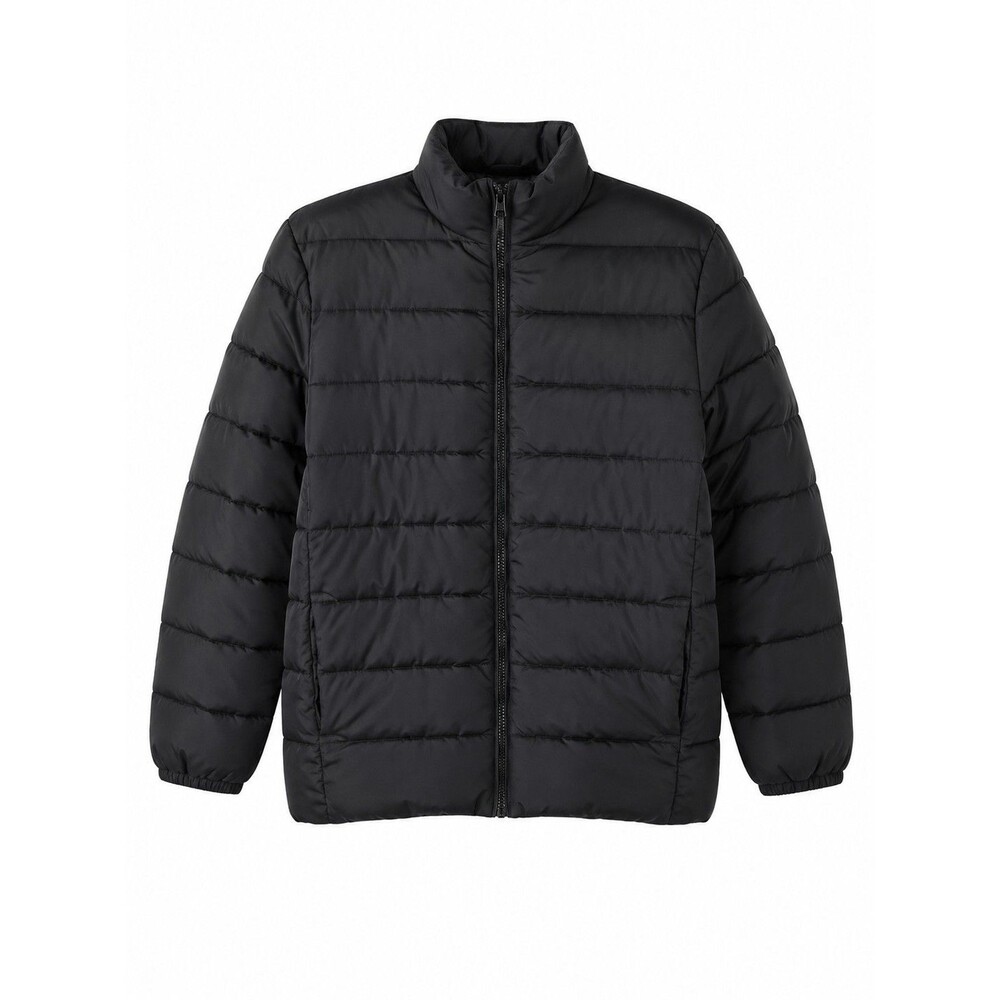 Children’s Place Puffer Jacket Kids Size 18 XXXL Black Lightweight Unisex